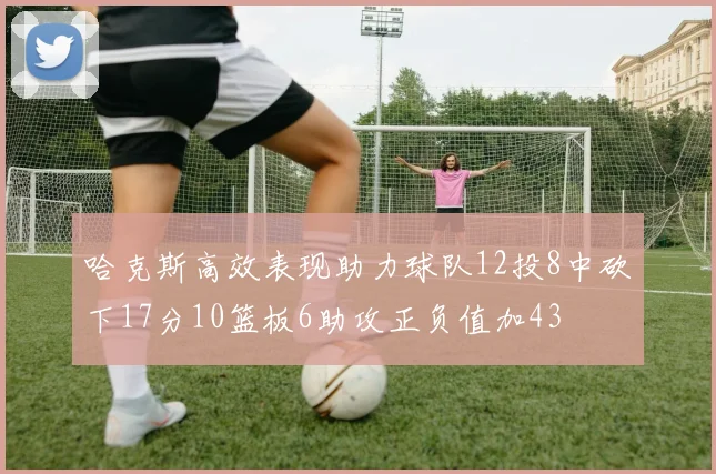 哈克斯高效表现助力球队12投8中砍下17分10篮板6助攻正负值加43
